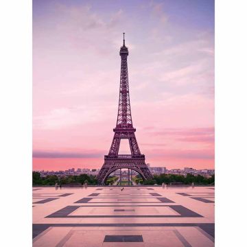 Digitaldruck-Tapete Eiffel Tower At Sunset livingwalls (1034019)