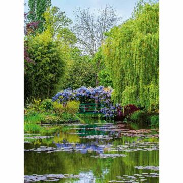 Digitaldruck-Tapete Monet’s Garden In France livingwalls (1034024)
