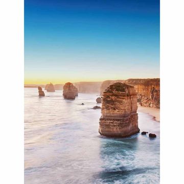 Digitaldruck-Tapete Cliff At Sunset In Australia livingwalls (1034026)