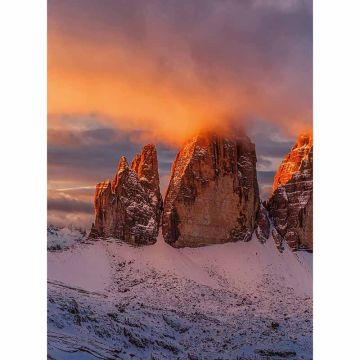 Digitaldruck-Tapete Mountain Peaks In Italy livingwalls (1034031)