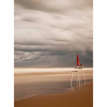 Digitaldruck-Tapete Chair At The Beach livingwalls (1034047)