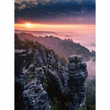 Digitaldruck-Tapete Sunrise On The Rocks livingwalls (1034049)