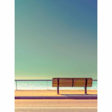 Digitaldruck-Tapete Bench And Sea livingwalls (1034050)
