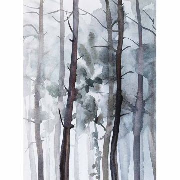 Digitaldruck-Tapete Watercolour Forest livingwalls (1034107)