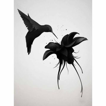 Digitaldruck-Tapete Hummingbird livingwalls (1034119)