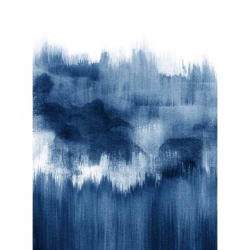 Digitaldruck-Tapete Brush Strokes Blue livingwalls (1034126)