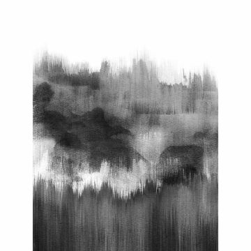Digitaldruck-Tapete Brush Strokes Black livingwalls (1034127)