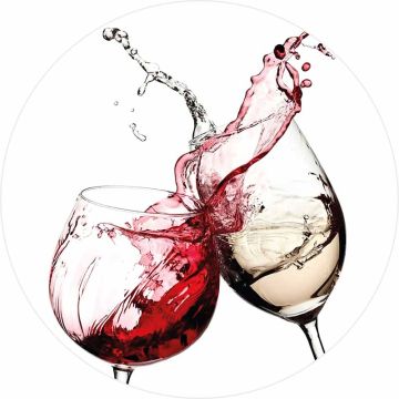 Digitaldruck-Tapete Wine Glasses livingwalls (1034144)