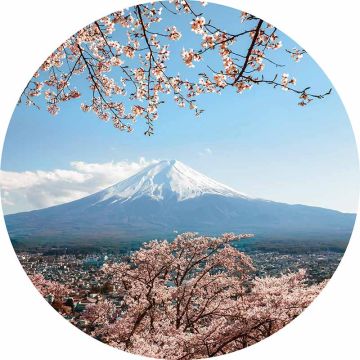 Digitaldruck-Tapete Mount Fuji in Japan livingwalls (1034161)