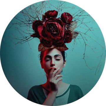 Digitaldruck-Tapete Flowers in her Hair livingwalls (1034171)