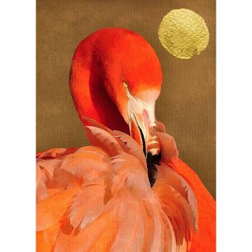 Digitaldruck-Tapete Flamingo in Sun livingwalls (1036371)