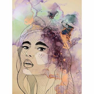 Digitaldruck-Tapete Lady 2 livingwalls (1036385)