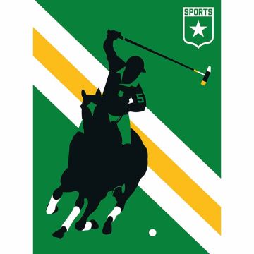 Digitaldruck-Tapete HorsePolo livingwalls (1036422)