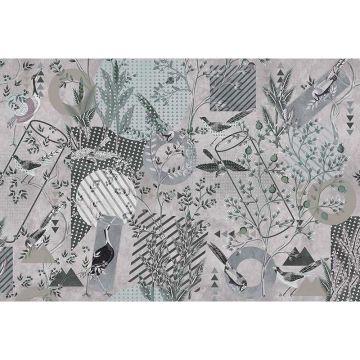 Digitaldruck-Tapete birds playgroud 1 livingwalls (1036901)