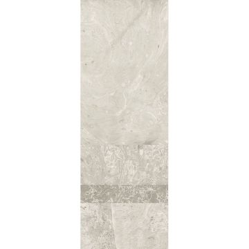 Digitaldruck-Tapete Grau, Silber Alicante White MASUREEL (1041011)