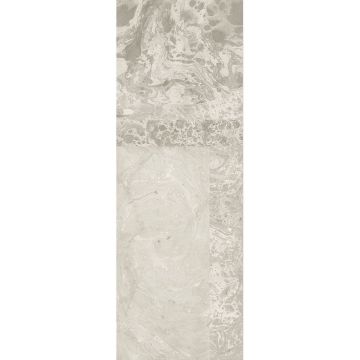 Digitaldruck-Tapete Grau, Silber Alicante White MASUREEL (1041013)