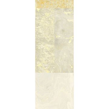 Digitaldruck-Tapete Beige, Creme, Grau, Silber Alicante Gold MASUREEL (1041017)