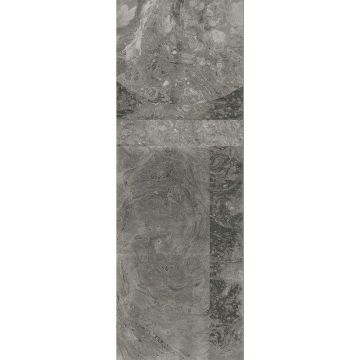 Digitaldruck-Tapete Grau, Silber Alicante Antracite MASUREEL (1041038)
