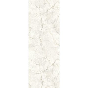 Digitaldruck-Tapete Beige, Creme, Grau, Silber Carrara Pearl MASUREEL (1041045)