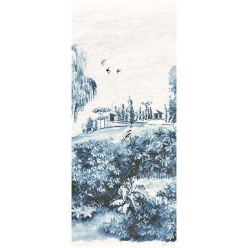 Digitaldruck-Tapete Blau Landscape Delft MASUREEL (1041085)