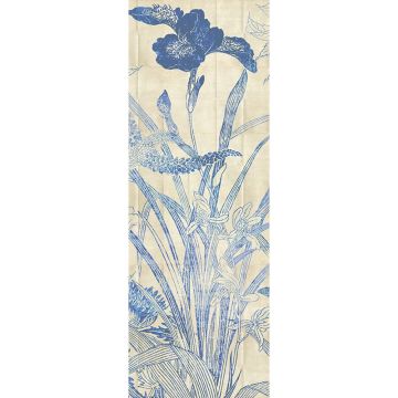 Digitaldruck-Tapete Beige, Creme, Blau Lei Delft MASUREEL (1041094)