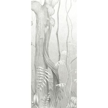 Digitaldruck-Tapete Grau, Silber Moesson Rain MASUREEL (1041116)