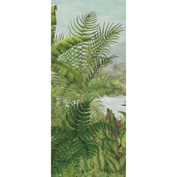 Digitaldruck-Tapete Grün Rainforest Bloom MASUREEL (1041129)