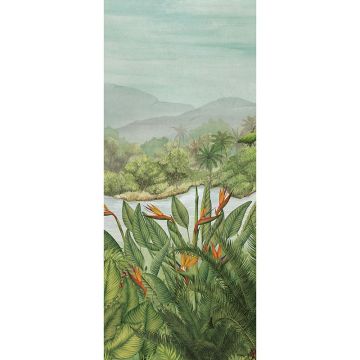 Digitaldruck-Tapete Grün Rainforest Bloom MASUREEL (1041130)