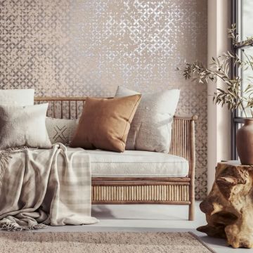 Tapete Beige, Creme, Marburg Vliestapete (KG-171343)