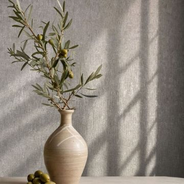 Vliestapete in Grau, Beige Betonoptik Uni Modern für Wohnzimmer Schlafzimmer Küche (KG-171456)