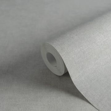 Unitapete Stoffoptik Salbeigrün Einfarbige Vliestapete mdoern (KG-171756)