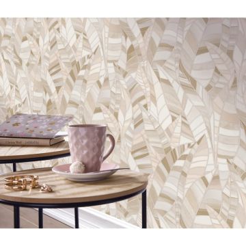 Tapete Beige, Creme ELLE Decoration Vliestapete (KG-171866)