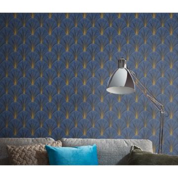 Tapete Blau ELLE Decoration Vliestapete (KG-171879)
