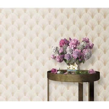 Tapete Beige, Creme ELLE Decoration Vliestapete (KG-171880)
