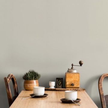 Vliestapete Strukturiert Textiloptik Modern, Uni matt in Grau für Wohnzimmer, Schlafzimmer, Büro (KG-172694)