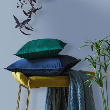 Vliestapete Strukturiert Uni Modern matt in Blau für Wohnzimmer, Schlafzimmer, Kinderzimmer, Büro (KG-172699)