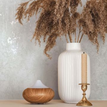 Vliestapete Betonoptik Struktur Modern in Weiß für Wohnzimmer, Schlafzimmer (KG-172922)