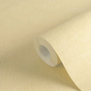 Unitapete in Leinenoptik Beige - Strukturierte Vliestapete matt natürlich (KG-172956)