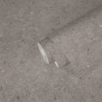 3D-Tapete Beige Beton Optik - Geometrisches Muster modern - Vliestapete mit Struktur (KG-172979)