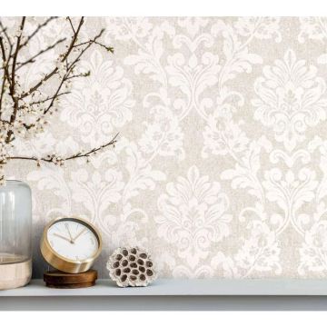 Vliestapete Ornament Ornamental Modern in Beige Marburg (KG-174982)