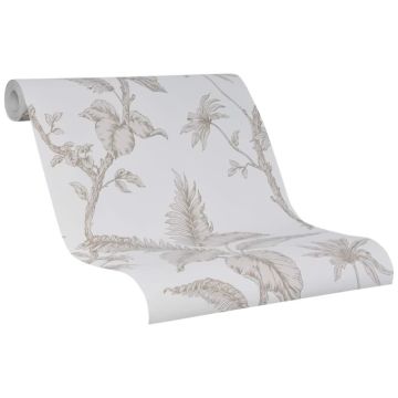 Vliestapete Floral Natur in Beige Marburg (KG-174991)