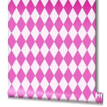 Vliestapete Rauten Grafisch Modern in Weiß Marburg (KG-175018)