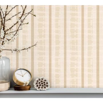 Vliestapete Streifen Modern, Klassisch, Romantisch in Gold Marburg (KG-175033)