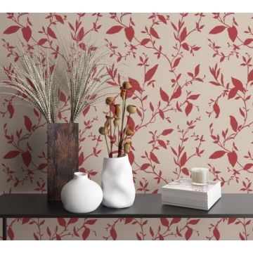 Vliestapete Floral Modern, Natur in Beige Marburg (KG-175046)
