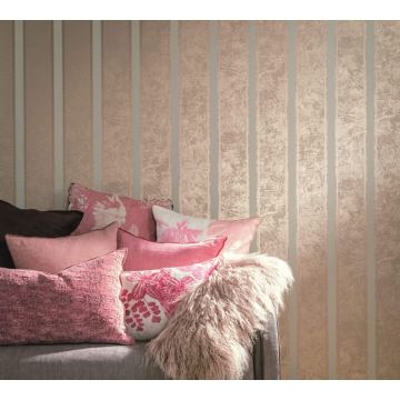 Vliestapete Streifen Klassisch in Beige Marburg (KG-175052)