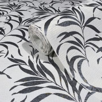 Vliestapete Floral Natur in Weiß Novamur (KG-175075)