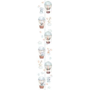 Selbstklebende Tapete Kindermotiv Maßband Klebefolie Möbelfolie für Wand und Möbel (KG-175459)