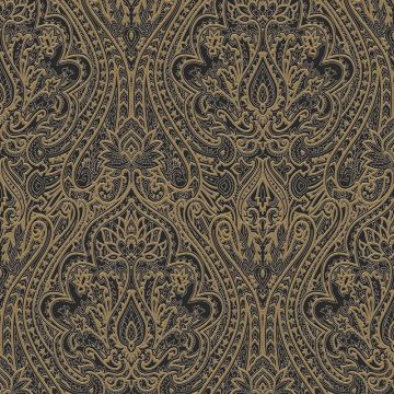 Tapete Gold, Kupfer, Schwarz, Anthrazit MASUREEL Vliestapete (1042843)