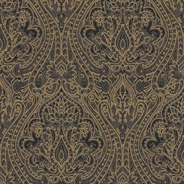 Tapete Gold, Kupfer, Schwarz, Anthrazit MASUREEL Vliestapete (1042843)