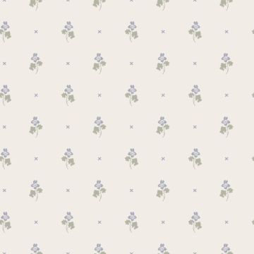 Tapete Beige, Creme, Blau, Grün Sandberg Vliestapete (1044314)
